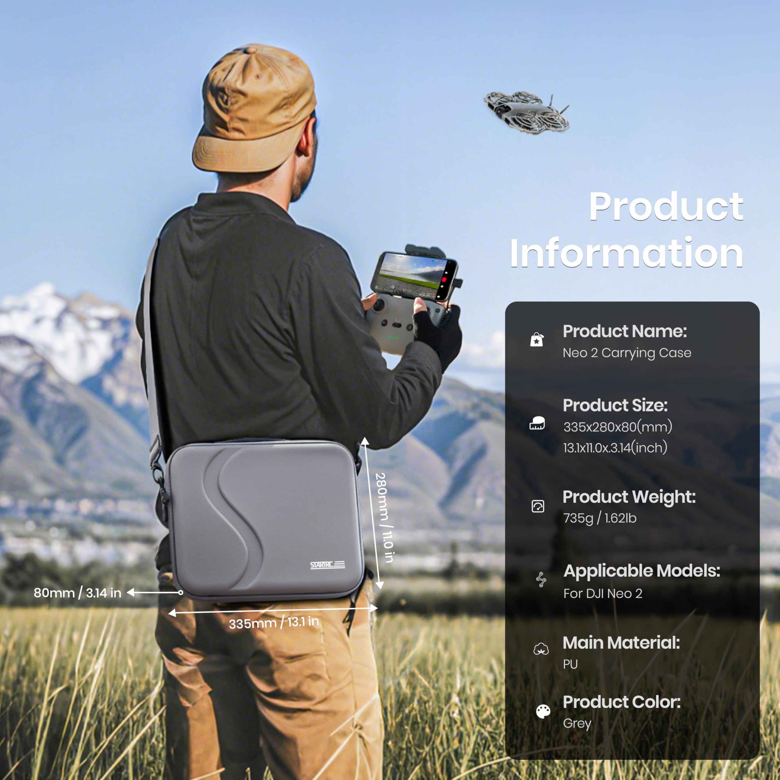 DJI Neo 2 Aksesuarları için Ta - Drone Joystick Cover incelemesi ve fiyatı