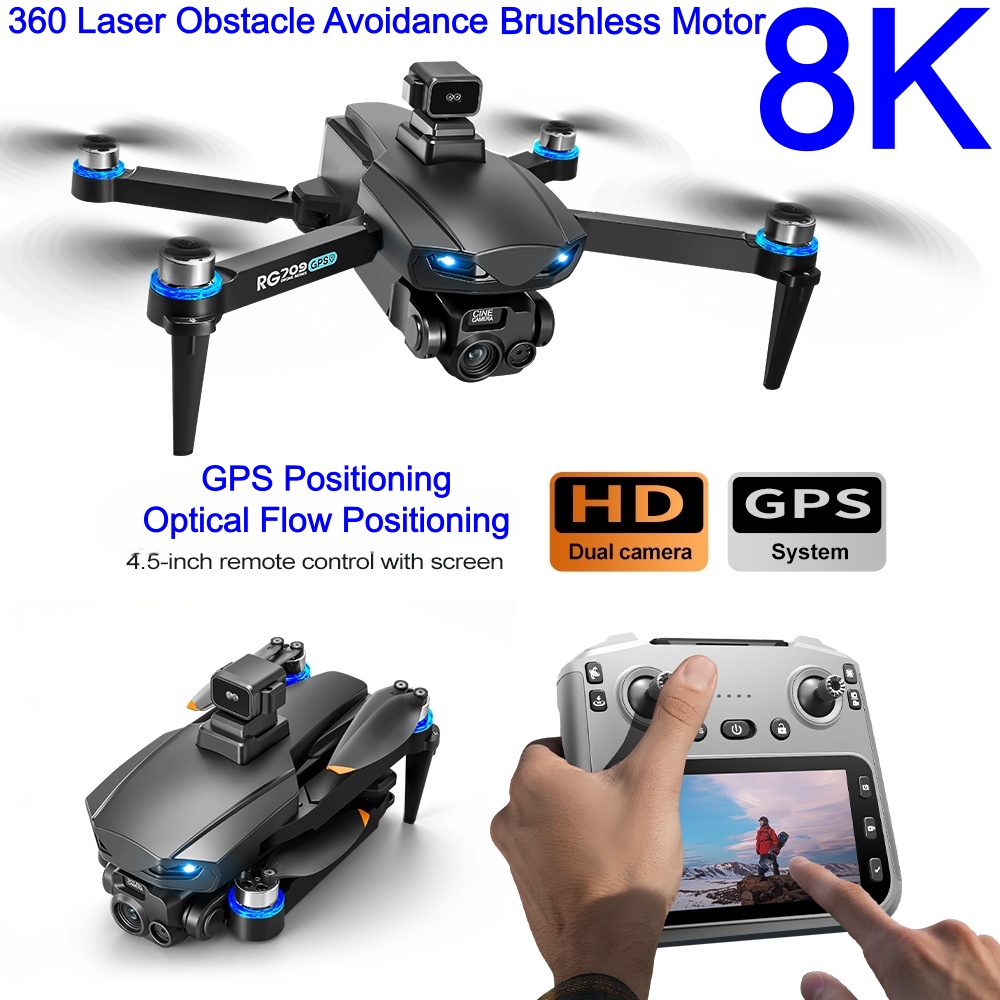 YENİ 8K Drone HD Kamera ile La - Drone Controller Screen incelemesi ve fiyatı