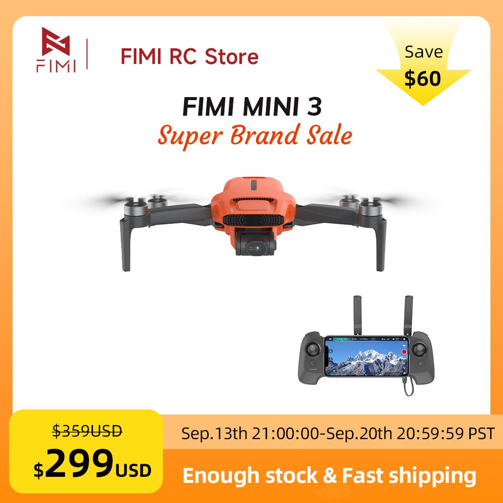 FIMI MINI 3 Kamera Drone 4K 60 - Drone Controller Screen incelemesi ve fiyatı