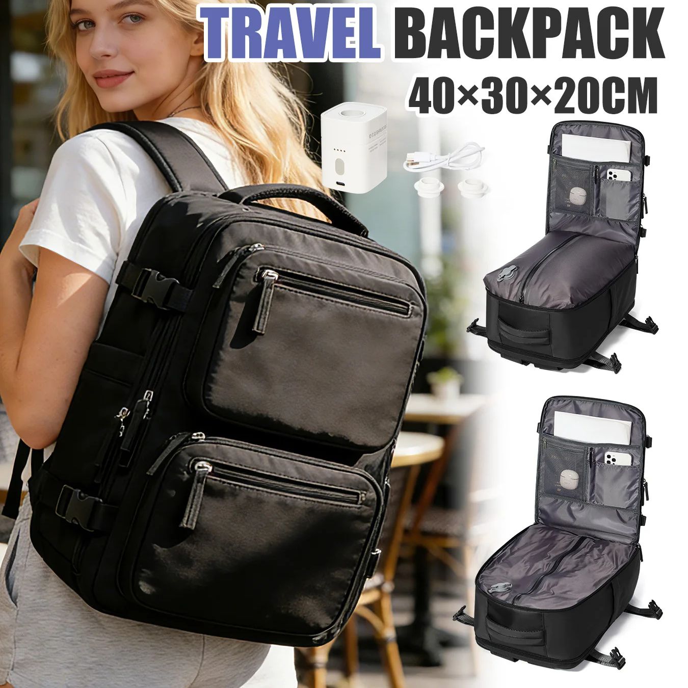 Kadın Sırt Çantası Vakumlu Sır - Drone Backpack incelemesi ve fiyatı